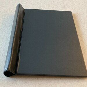 Vintage VHTF Elbe Black Springback Binder for Documents, Magazines, Collectibles
